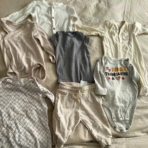 3M Beige BabyBoy Clothes